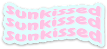 Load image into Gallery viewer, Sunkissed Sticker
