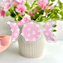 Load image into Gallery viewer, Flower Moon Sticker
