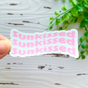 Sunkissed Sticker